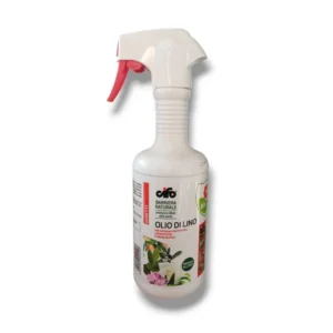 Flacone spray olio di lino Cifo barriera naturale per piante ortaggi frutticole e ornamentali